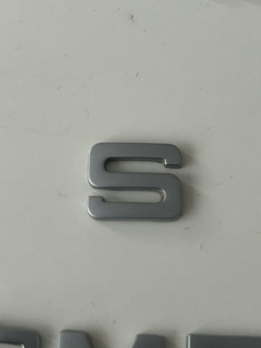 Smeg used chrome letter - smeg, s