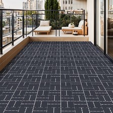 11x WPC Decking Tiles Garden