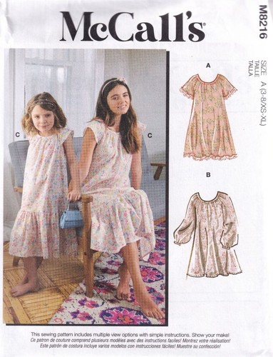 Mccalls 8216 childrens dresses - mccalls,