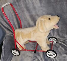 Vintage Mulholland & Bailie Push Along Ride-on Labrador Dog Baby Walker 
