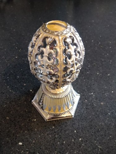 Enamel elliptical shaped metal - shaped,