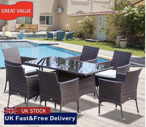 Rattan garden furniture - garden,