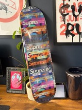 Supreme Distorted Logo Skate