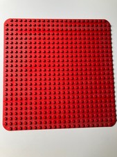 Lego Duplo vintage Red Square Base Board Plate 38.5cm 24x24 Studs
