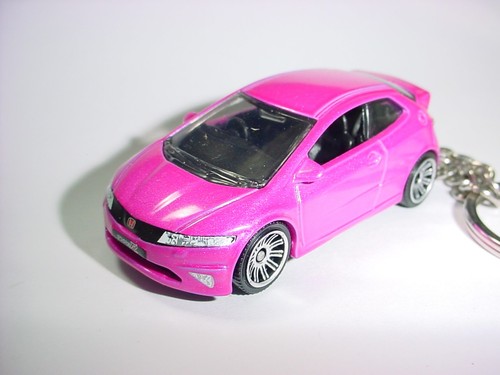Hot pink honda civic - hot, r