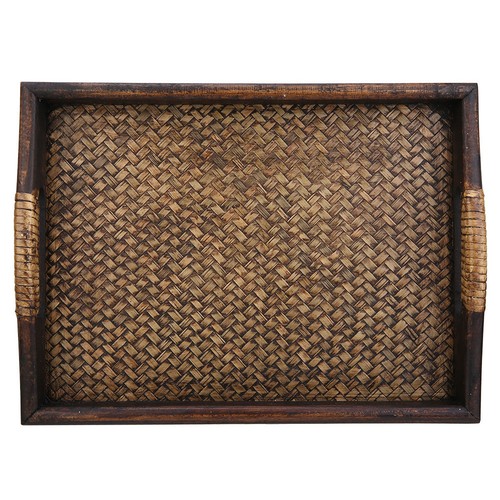 Wooden serving tray vintage - wooden,