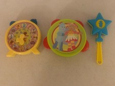In The Night Garden Play Clock Tambourine & Clacker Magazine Toys