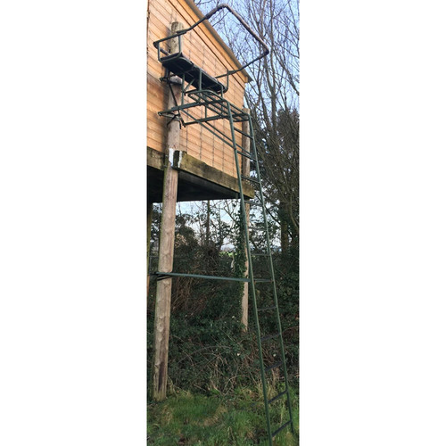Double high seat tree - tree, stand
