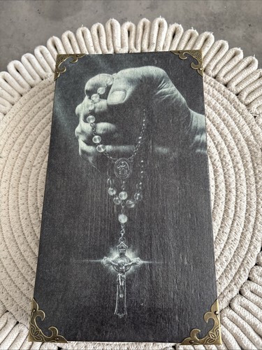 Handmade praying hands with - hands,