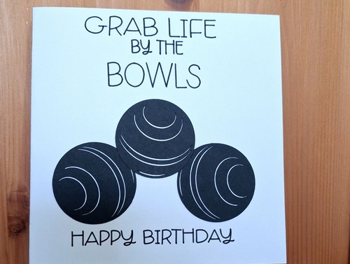 Lawn bowls card crown green - lawn, card.