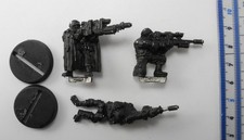 3 CATACHAN SNIPERS Metal Astra Militarum Imperial Guard Army 40K 1990s PE5