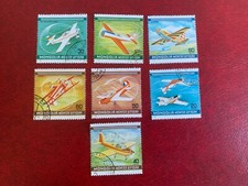 MONGOLIA 1980 USED STUNT PLANES