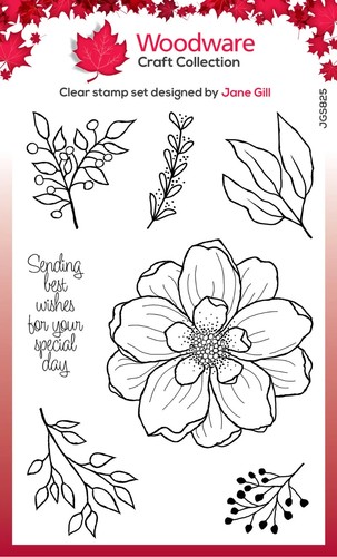 Woodware clear stamps - woodware, by