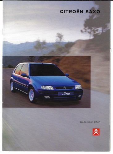 Citroen saxo 1997 market - 1997-98,