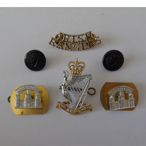 Royal irish rangers cap collar - irish,