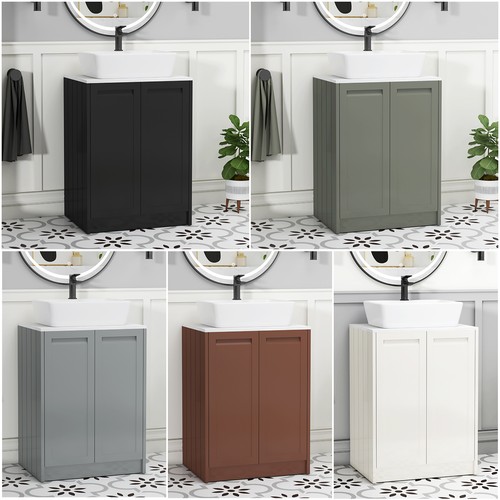 Bathroom freestanding worktop - bathroom,