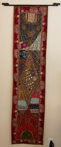 Indian embroidered wall - indian,