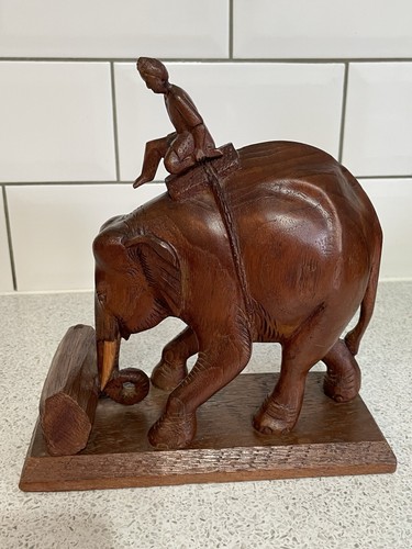 Hand carved burmese - carved, indian