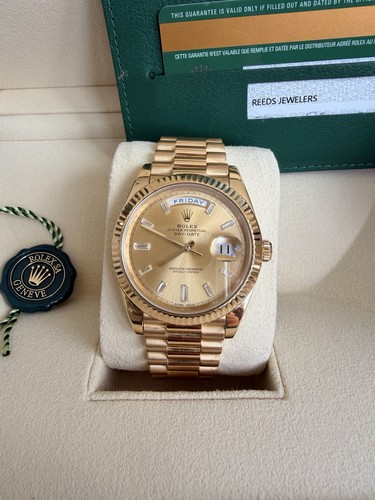 Rolex day date yellow gold - date,