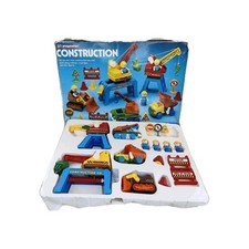 Lil Playmates Construction Playset Unimax 1994 17x Pieces Vintage MISSING Parts