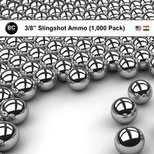 (1000 Qty) 3/8" Inch Steel