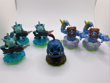 Skylanders Spyros Adventure Lot 3 Gill Grunt 2 Lightning Rod 1 Wrecking Ball