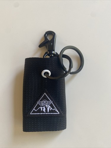 Stussy black keychain - stussy,