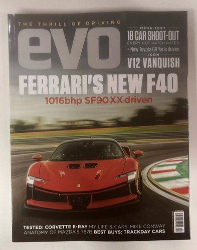 Evo magazine ferrari f40 sf90 - f40,