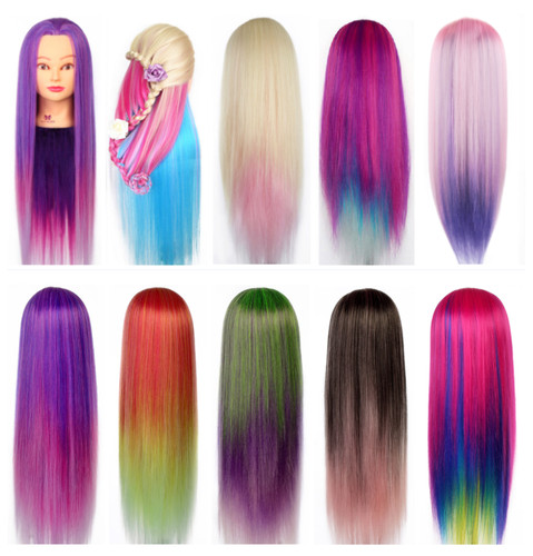 Colorful hair training - colorful,