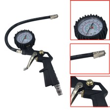 Professional Garage Air Line Tyre Pump Inflator Pressure Gauge For Compressor UK