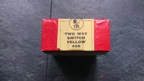 Trix twin yellow - switch, boxed