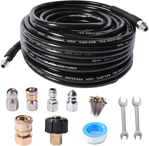 Sewer jetter kit for pressure - sewer,