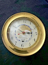 7" Brass Porthole Time and