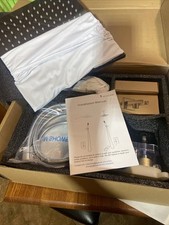 SR SUN RISE 12 Inch Slide Bar Shower Faucet Luxury High Pressure Shower Heads...