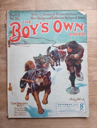Boy own paper magazine - magazine, 1917