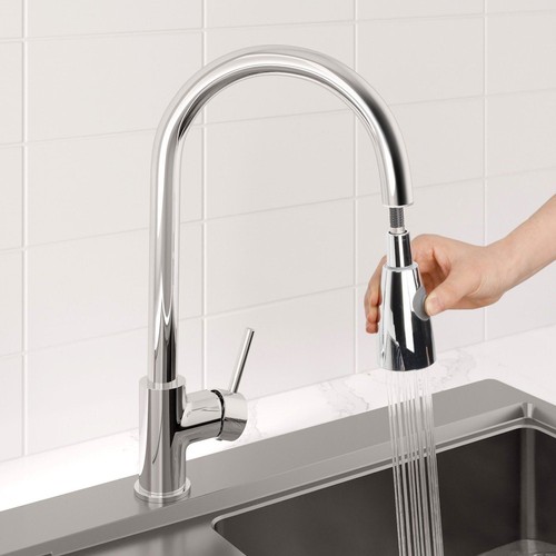 Pull out kitchen mixer tap - pull,