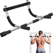 Pull Up Bar Doorway Pull-Up Chin up Exercise Strength Fitness Extendable Gym UK