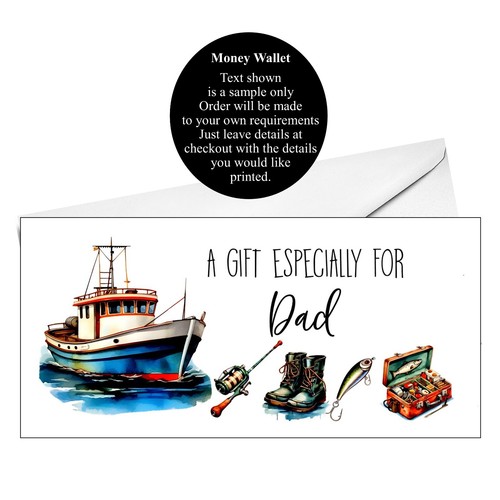 Fishing money gift - fishing, money/gift/voucher