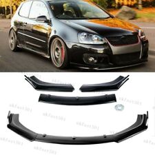 Glossy Black Front Bumper Lip Spoiler Splitter For Ford For Mondeo MK4 2011-2014
