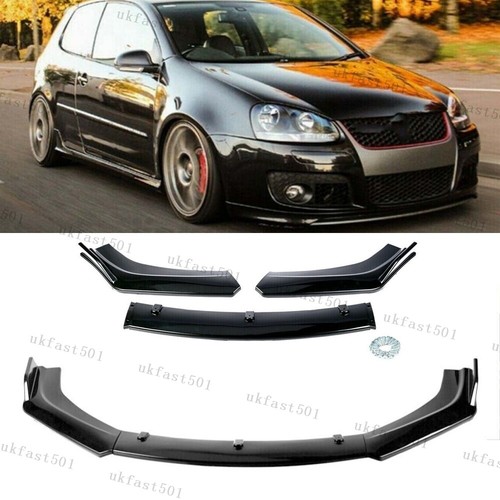 Glossy black front bumper - glossy,