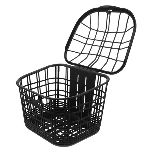 Reusable black plastic bike - black,