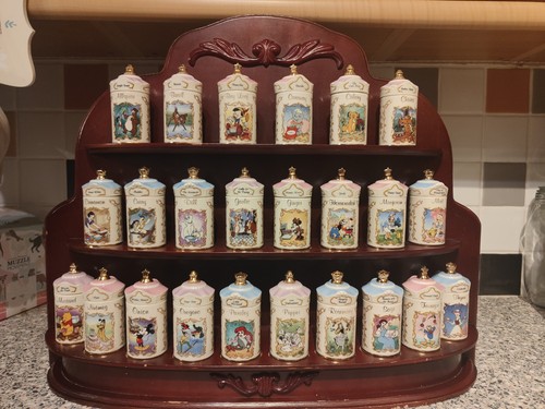 Disney spice jars - lenox, with