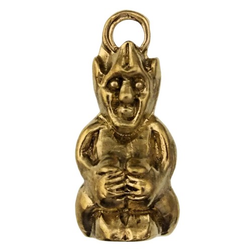 Vintage lucky pixie charm - lucky,