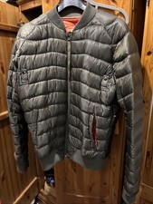 Maharishi Men's Bomber Jacket Military Grade