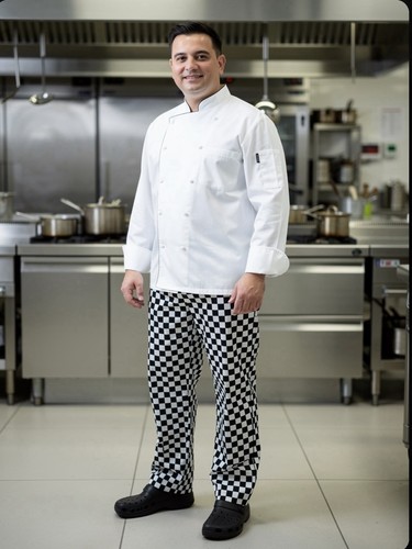 Pack size chef whites - s,