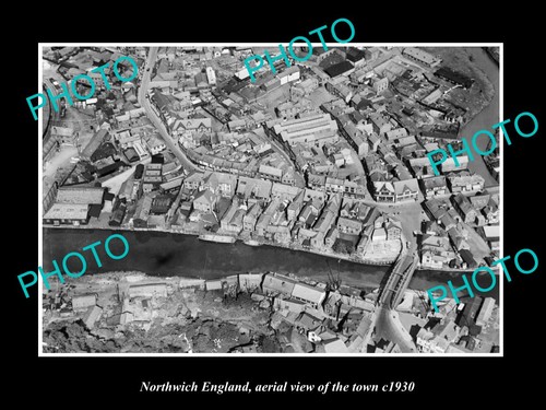 Northwich england aerial view - northwich,