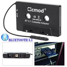 UNIVERSAL BLUETOOTH 5.1 CAR AUDIO TAPE CASSETTE ADAPTER FOR IPHONE IPOD ANDROID