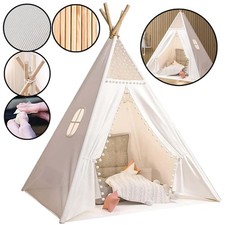 NEW Cotton Canvas Kids Teepee