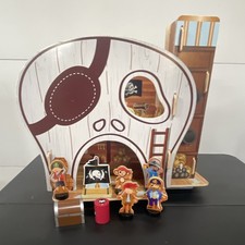 Wooden Pirate Ship Playset