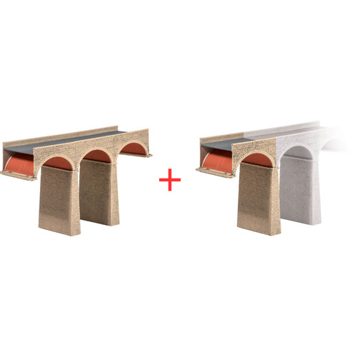 Three arch viaduct extra - arch,